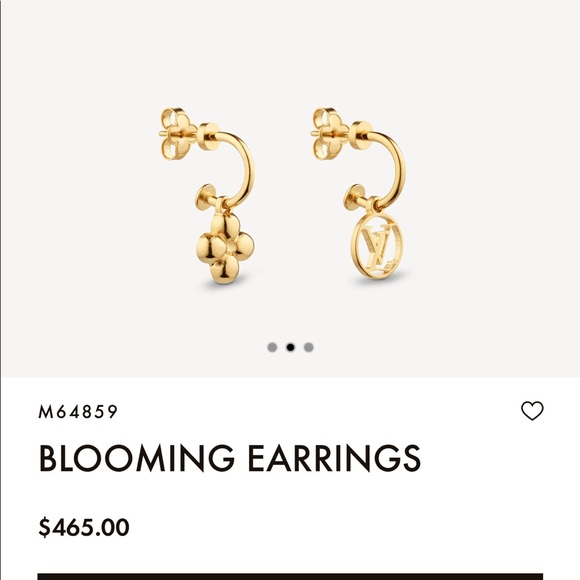 Authentic Louis Vuitton Blooming Earrings - Picture 10 of 12